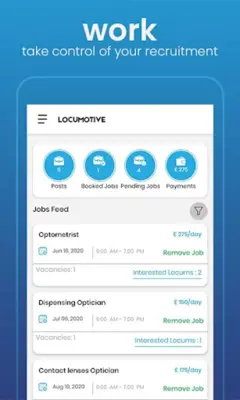 Locumotive android App screenshot 2